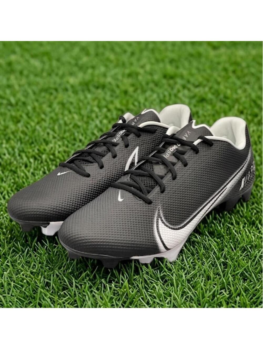 Size 14- Nike Vapor Edge Speed 360 Black White football cleats